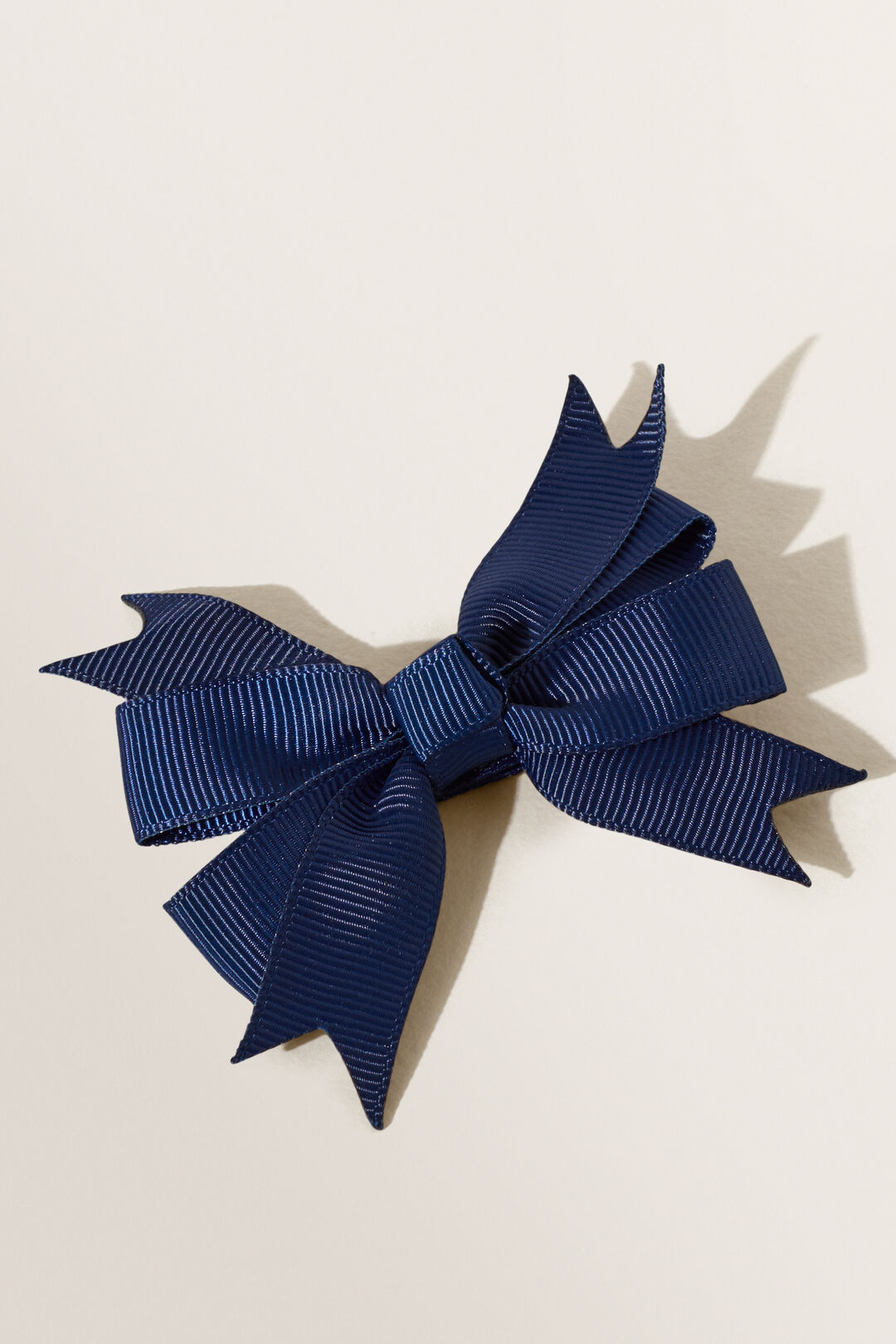 Extra Large Grosgrain Bow  Navy  hi-res