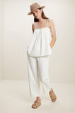 Textured Relaxed Pant  Cloud Cream  hi-res