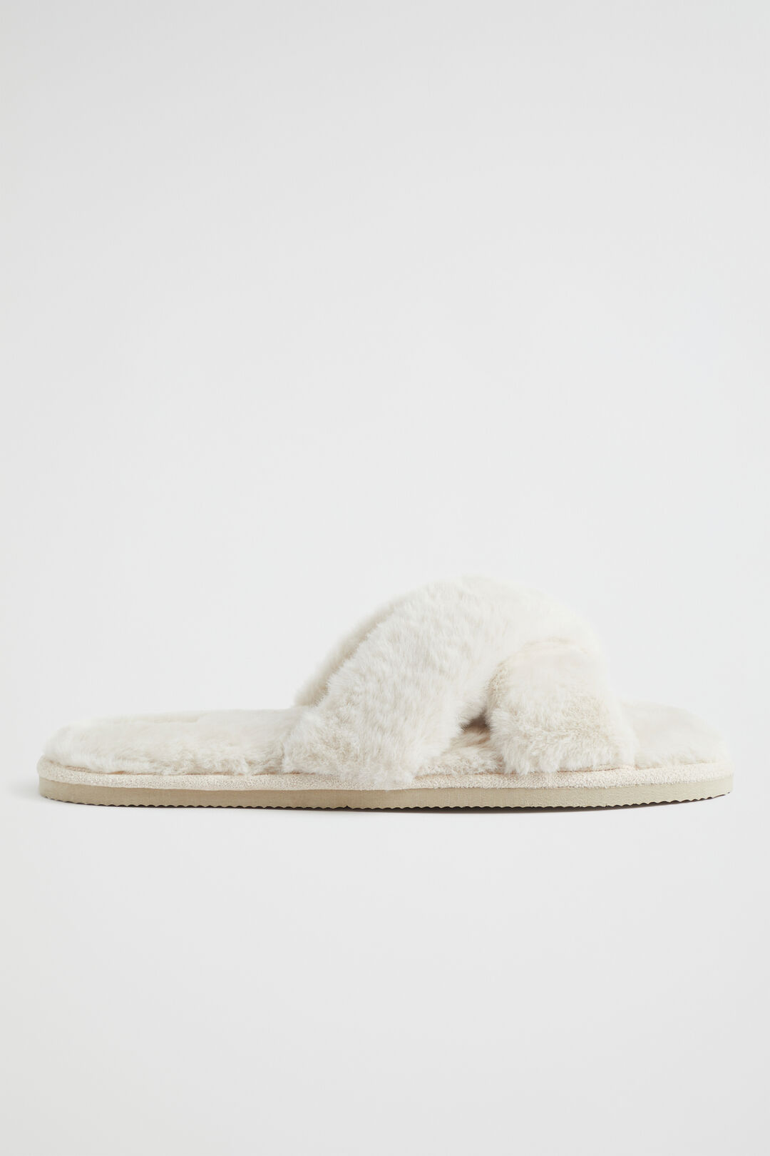 Crossover Slippers  Flax  hi-res