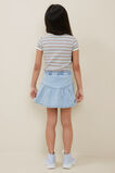 Frill Denim Skirt  Classic Wash  hi-res