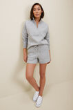 Diamond Quilted Shorts  Stormy Grey Marle  hi-res
