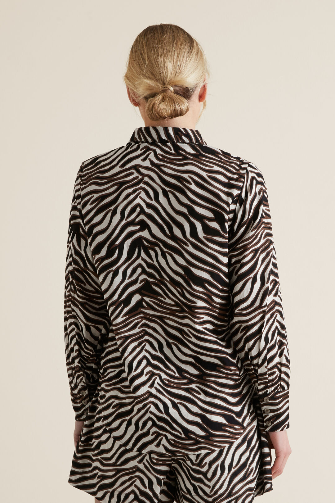 Zebra Voile Shirt    hi-res