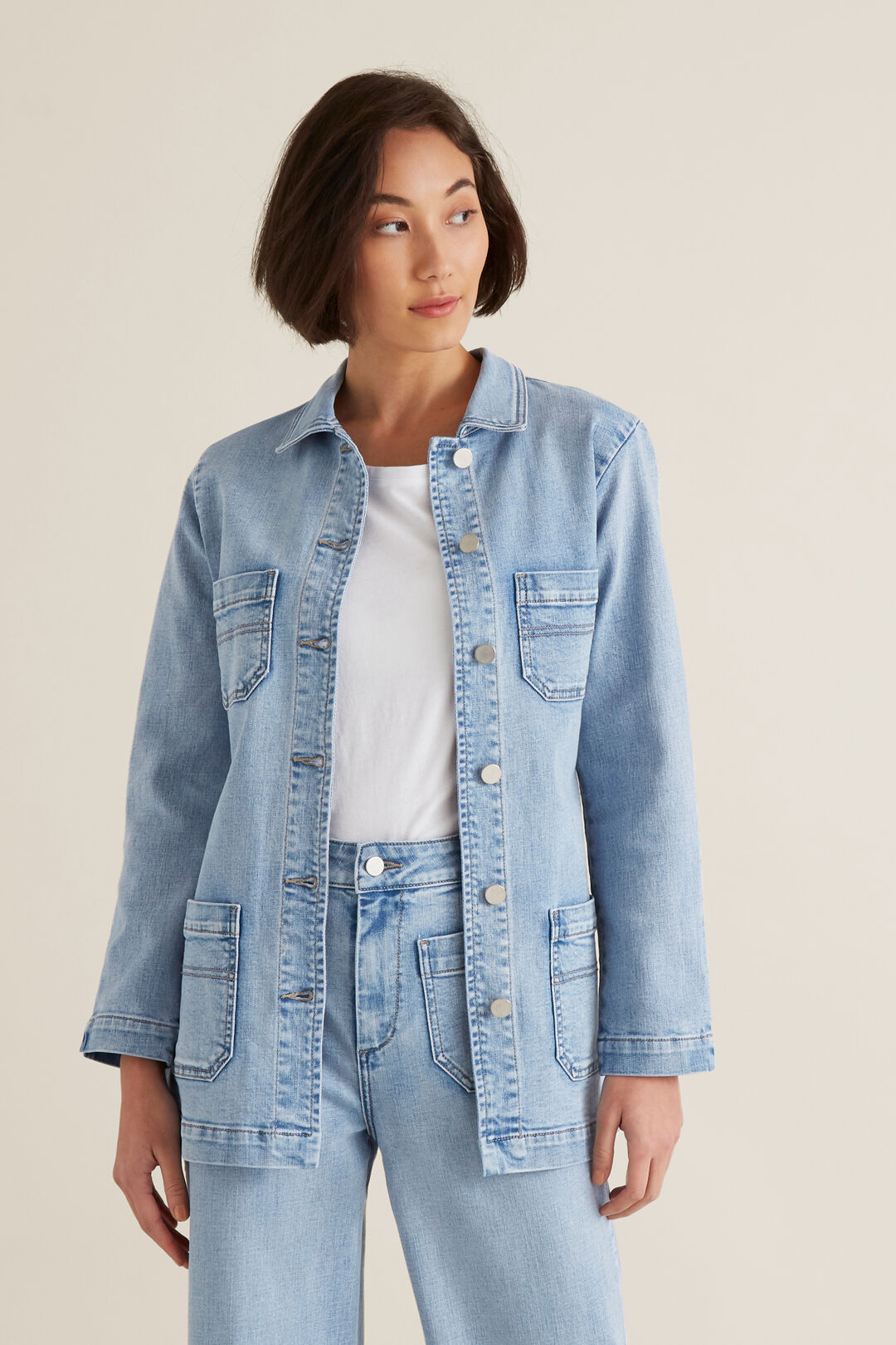 Relaxed Denim Jacket Seed Heritage