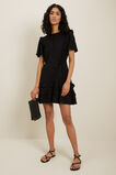 Frill Mini Dress  Black  hi-res