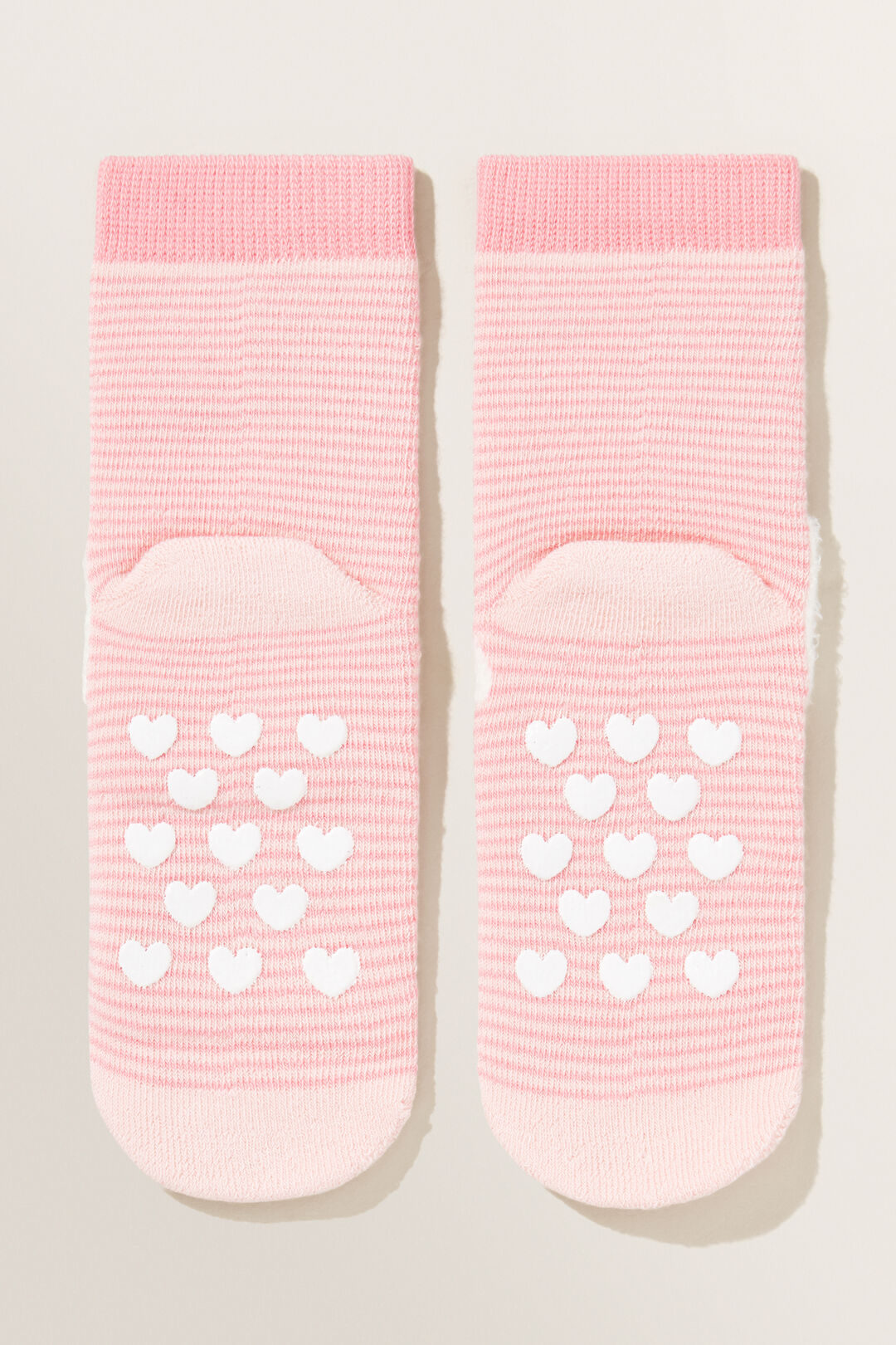 Fluffy Bunny Socks  Parisian Pink  hi-res