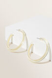 Large Hoops  Limocello  hi-res