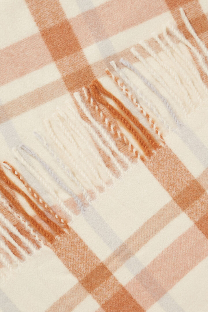 Check Scarf  French Beige  hi-res
