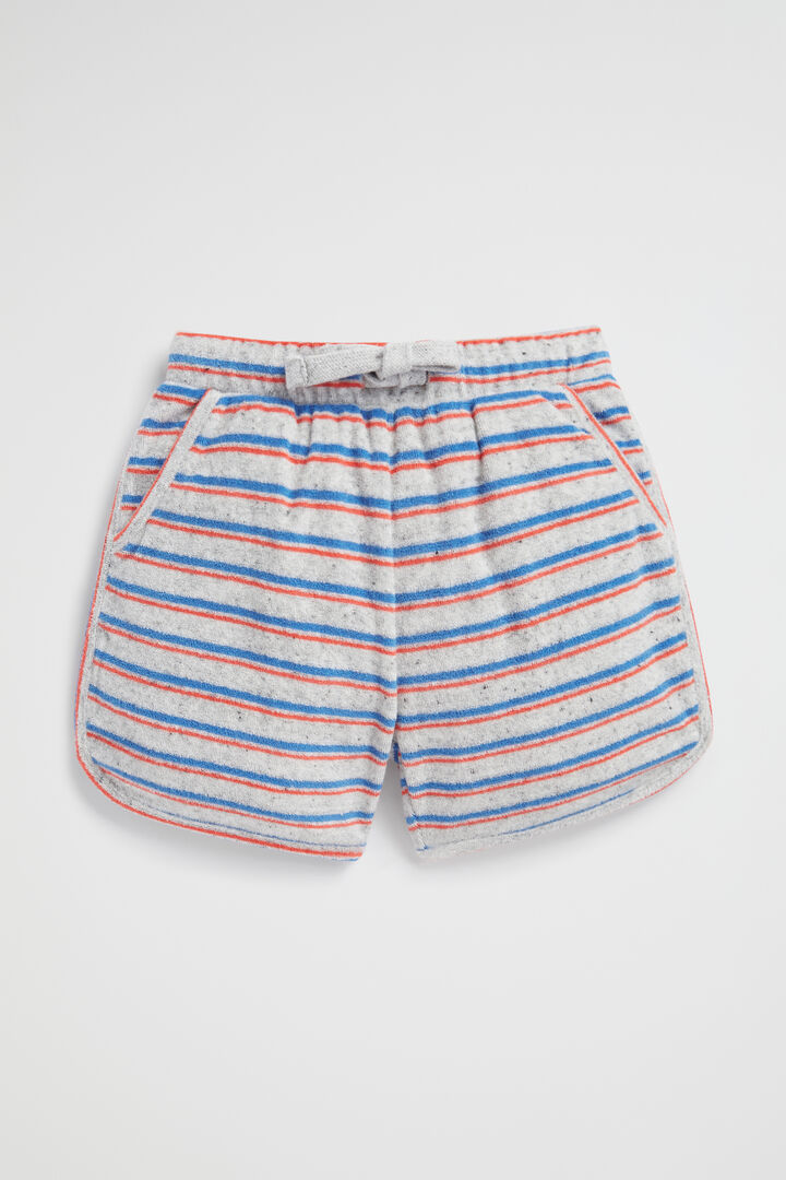 Stripe Terry Short  Cloudy Marle  hi-res