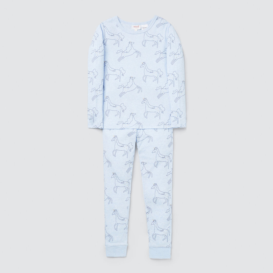 Unicorn Long Sleeve Pyjamas    hi-res