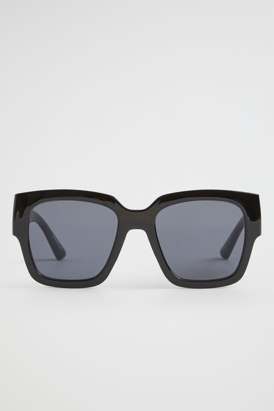 Hazel D-Frame Sunglasses  Black  hi-res