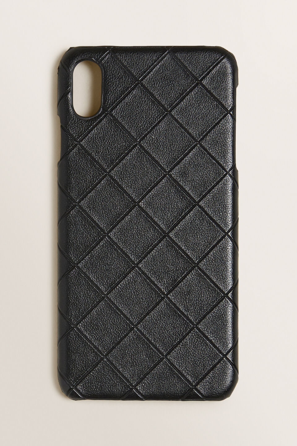 Iphone Case Xs Max  Black Textured