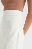 Cotton Tweed Midi Skirt  Cloud Cream  hi-res