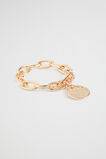 Chain Charm Bracelet  Gold  hi-res