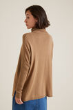 High Neck Boxy Sweater    hi-res