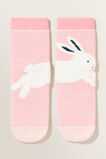 Fluffy Bunny Socks  Parisian Pink  hi-res