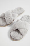 Crossover Slippers  Grey  hi-res
