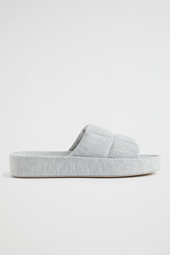 Jersey Slipper  Grey  hi-res