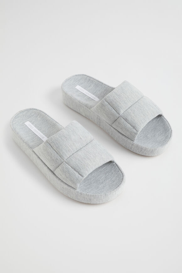 Jersey Slipper  Grey  hi-res