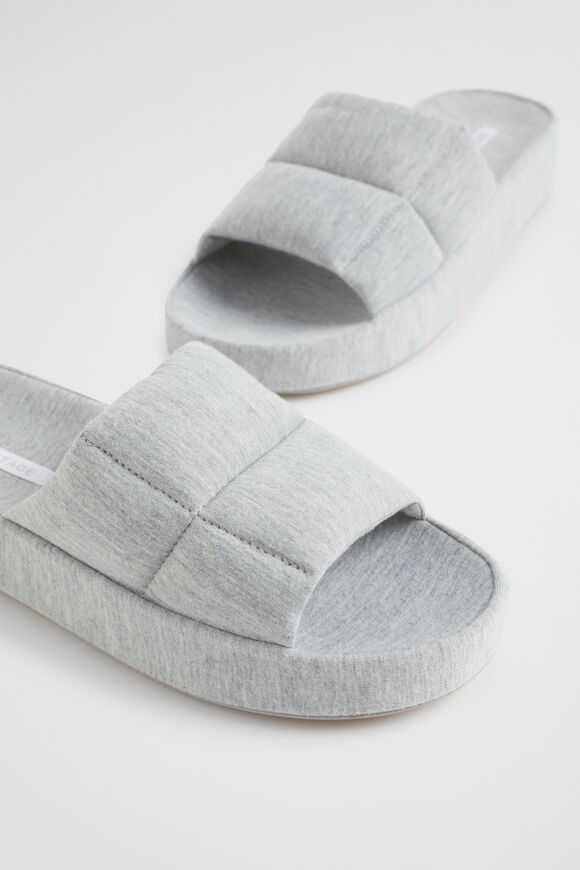 Jersey Slipper  Grey  hi-res