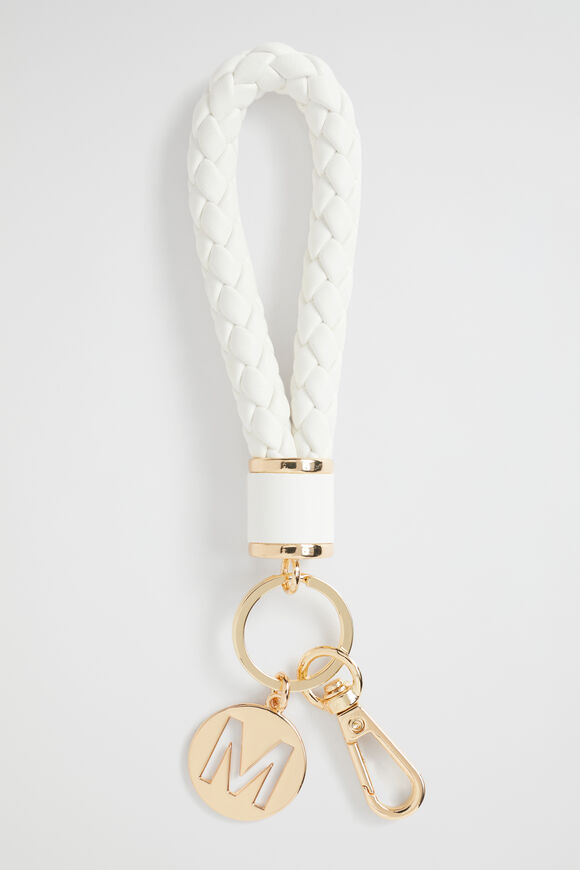 Braided Initial Keyring  M  hi-res
