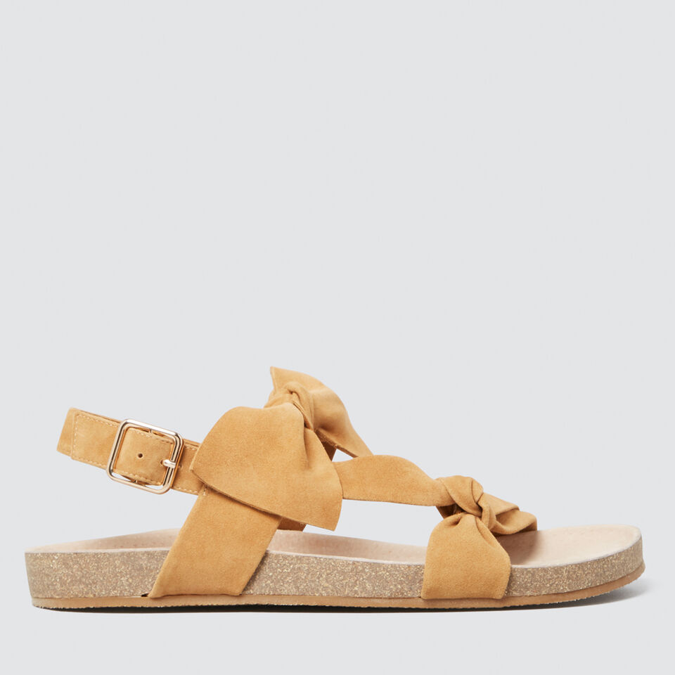 Beth Double Bow Sandal | Seed Heritage