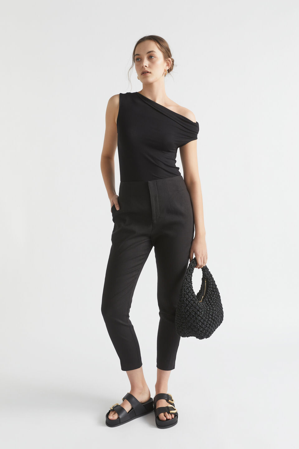 Off Shoulder Top  Black