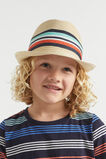 Colour Block Fedora  Multi  hi-res