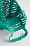Slouch Straw Tote  Deep Teal  hi-res