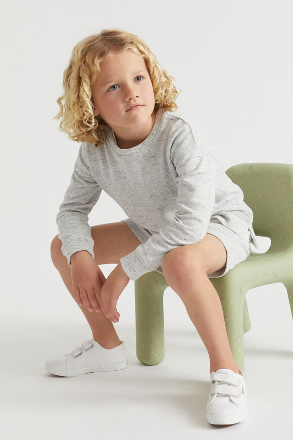 Core Logo Sweat  Cloudy Marle  hi-res