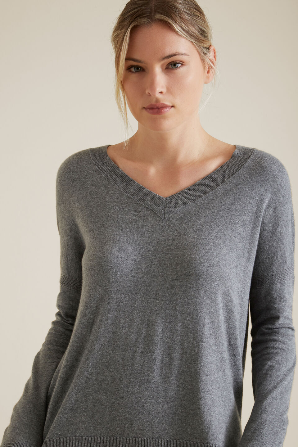 V Neck Sweater  