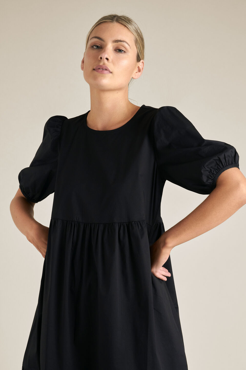 Tiered Midi Dress  