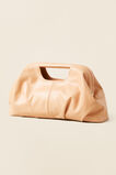 Framed Leather Clutch  Light Ginger  hi-res