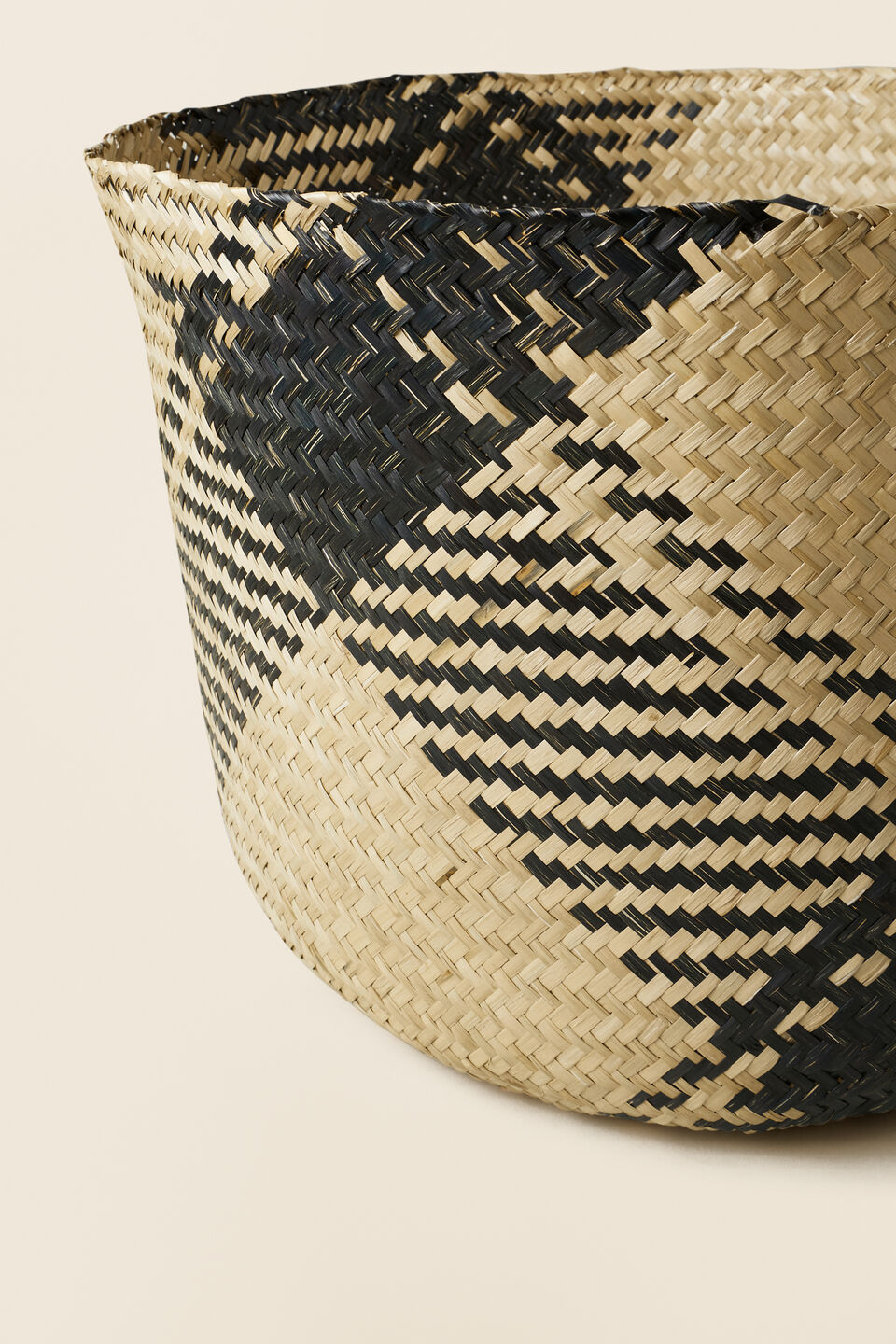Woven Large Basket  Natural