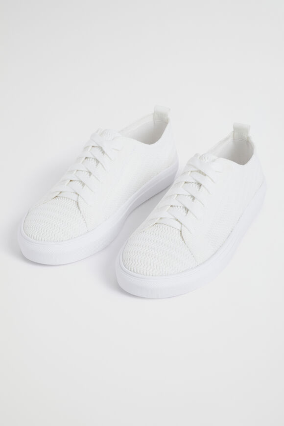 Josie Knit Sneaker  Whisper White  hi-res