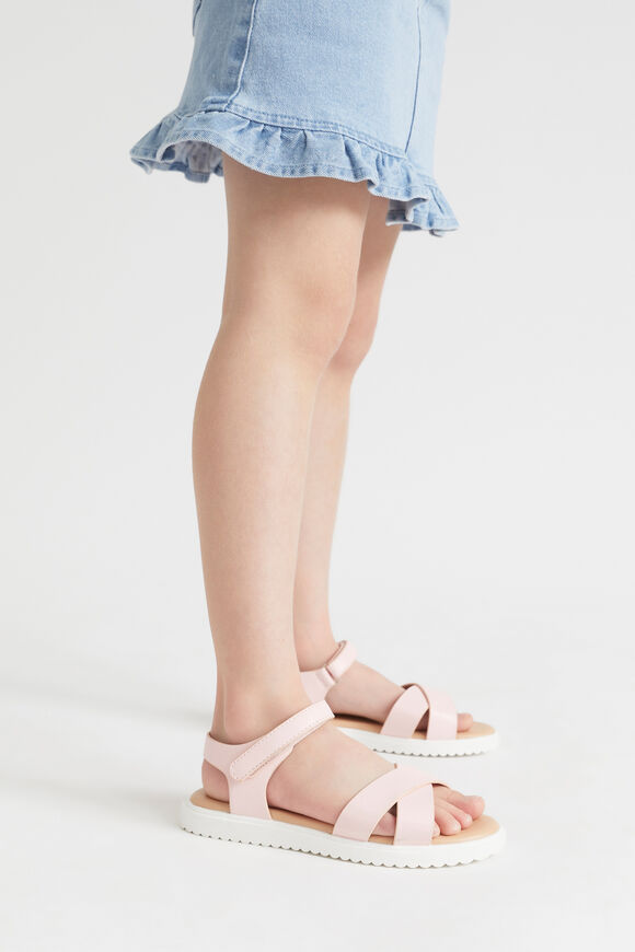 Summer Crossover Sandal  Dusty Rose  hi-res
