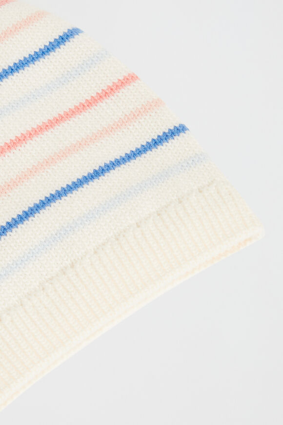 Stripe Knit Hat  Multi  hi-res