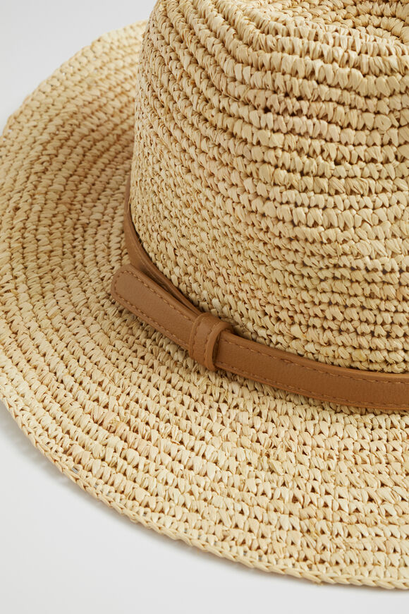 Raffia Panama  Natural Tan  hi-res