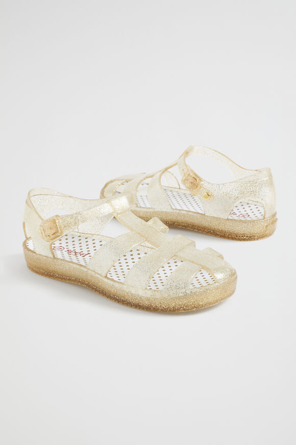 Glitter Cage Jelly  Gold  hi-res