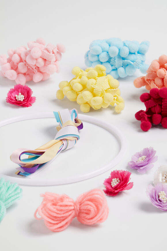 DIY Flowers Dream Catcher Kit  Multi  hi-res