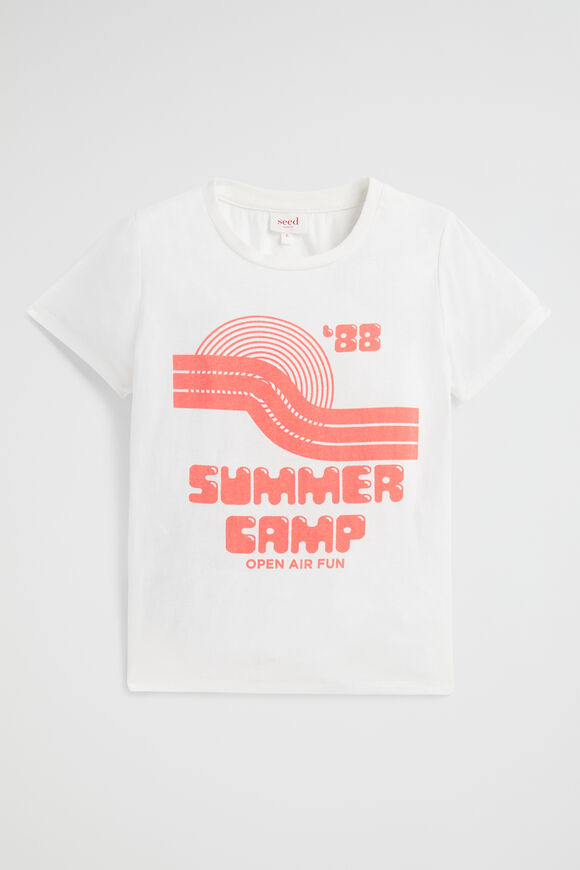 Summer Camp Tee  Vintage White  hi-res