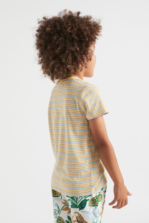 Stripe Tee  Lemon  hi-res