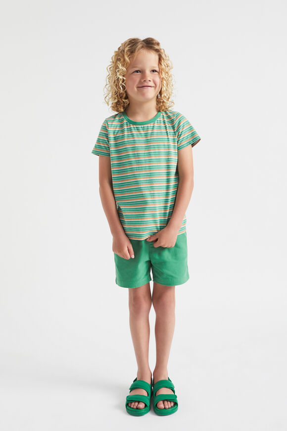 Stripe Tee  Palm Green  hi-res