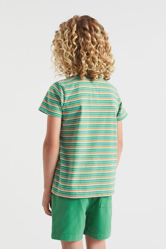 Stripe Tee  Palm Green  hi-res