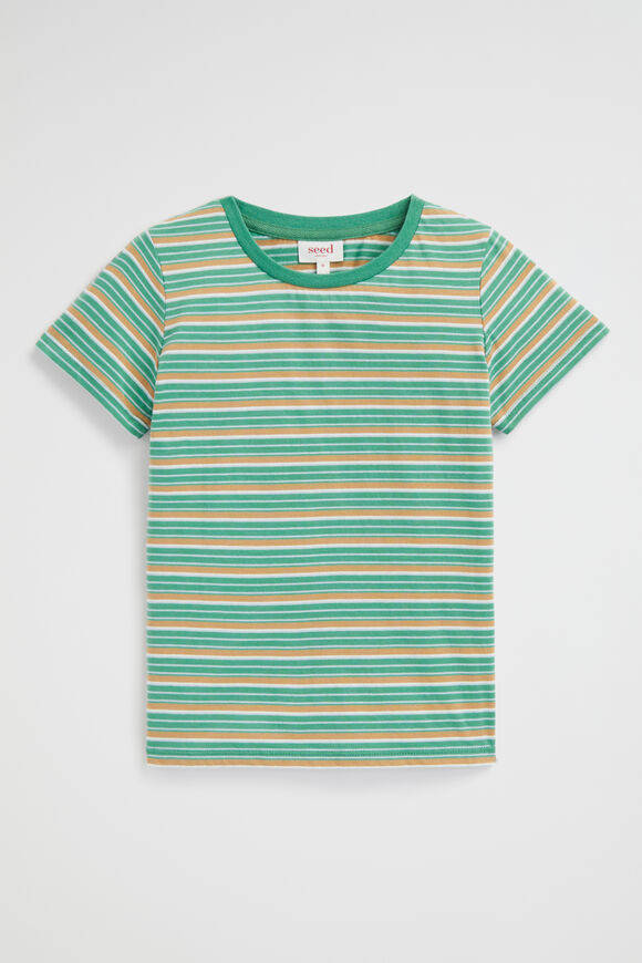 Stripe Tee  Palm Green  hi-res