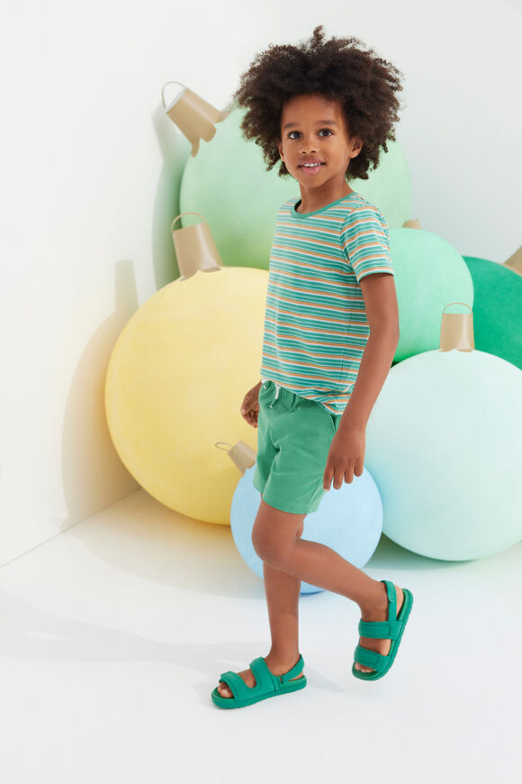 Stripe Tee  Palm Green  hi-res