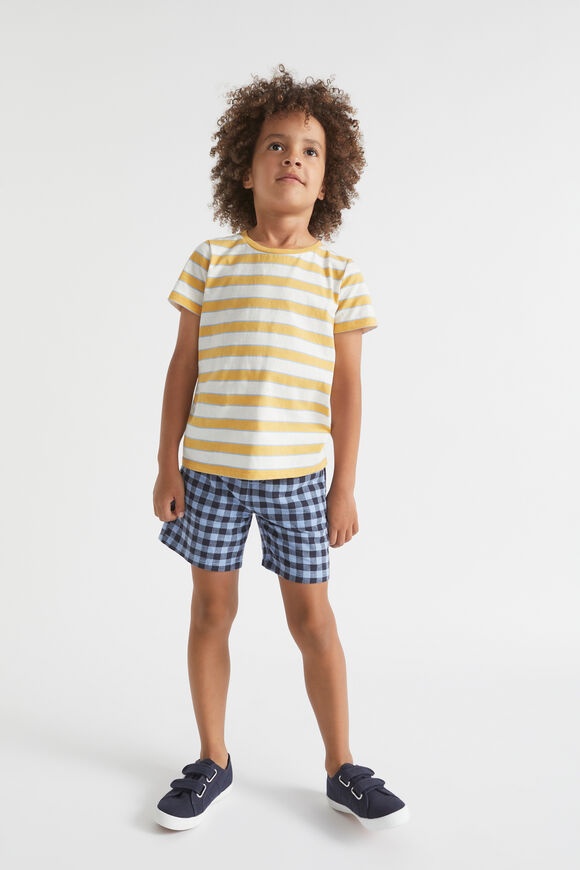 Stripe Tee  Light Ochre  hi-res