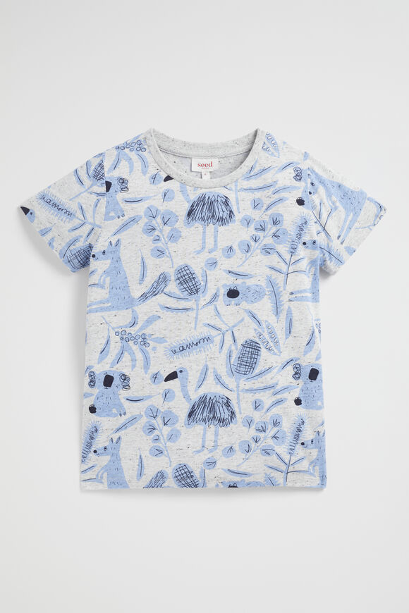 Animal Tee  Cloudy Marle  hi-res