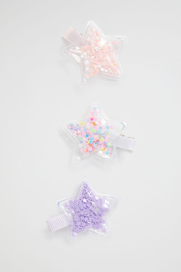 Star Shaker Duck Clip Trio  Multi  hi-res