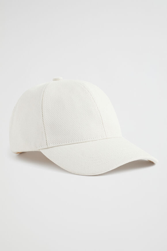 Textured Relaxed Cap  Bone Multi  hi-res