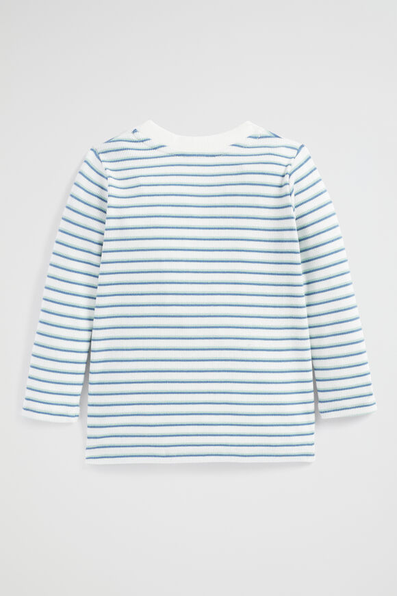 Henley Rib Tee  Canvas  hi-res